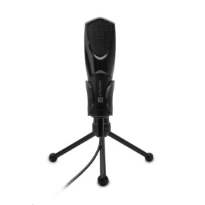 Mikrofón CONNECT IT YouMic USB, pozlátený konektor USB, čierny