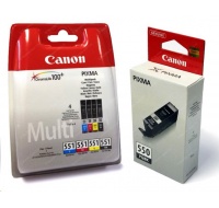 Canon BJ CARTRIDGE PGI-550/CLI-551 PGBK/C/M/Y/BK/GY Multi Pack