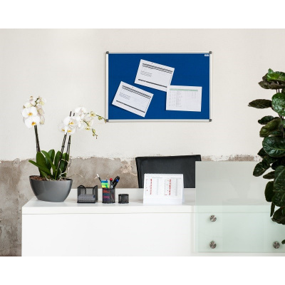 AVELI 45x60 Textilné nástenné dosky, hliníkový rám