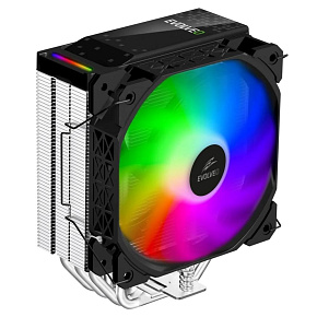 EVOLVEO QuietCool5, CPU chladič, 6x heatpipe, černý EVOLVEO QuietCool5, CPU chladič, 6x heatpipe, černý