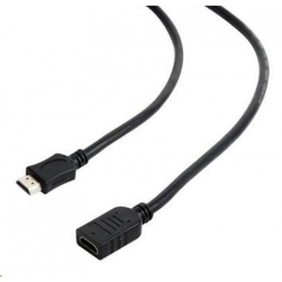 Predlžovací kábel GEMBIRD HDMI na HDMI 4,5 m (pozlátené konektory, tienený)