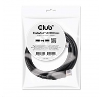 Club3D DisplayPort kábel 1.4 HBR3 8K60Hz (M/M), 2m