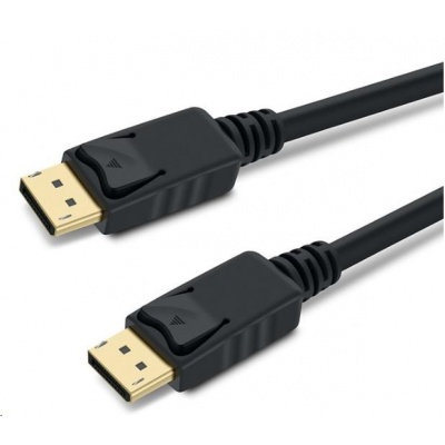 PREMIUMCORD DisplayPort 1.3/1.4 pripojovací kábel M/M, pozlátené konektory, 1 m
