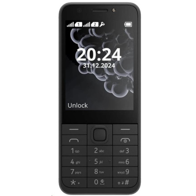 Nokia 230 Dual SIM, černá (2024)