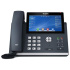 IP telefón Yealink SIP-T48U, 7" farebný dotykový displej 800x480, 2x RJ45 10/100/1000, PoE, 16x SIP, 1x USB, bez adaptéra