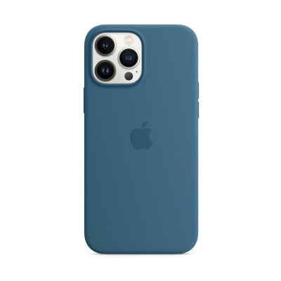 APPLE iPhone 13 Pro Max Silicone Case with MagSafe – Blue Jay
