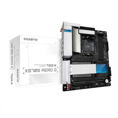 GIGABYTE MB Sc AM4 X570S AERO G, AMD X570, 4xDDR4, 1xHDMI, WI-FI