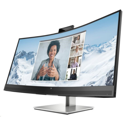 HP LCD ED E34m G4 Zakrivený konferenčný monitor 34",3440x1440,IPS w/LED,400,3000:1, 5ms,DP 1.2, HDMI, 4xUSB3, USB-C, webová kamera