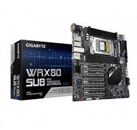 BAZAR GIGABYTE MB Sc sWRX8 WRX80-SU8-IPMI, AMD WRX80, 8xDDR4, 1xVGA, CEB - oprava (s príslušenstvom)