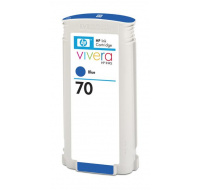 HP 70 Blue DJ Ink Cart, 130 ml, C9458A