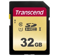 Karta TRANSCEND SDHC 32GB 500S, UHS-I U1 (R:95/W:35MB/s)