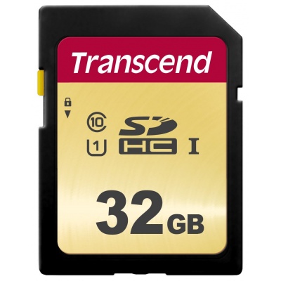 TRANSCEND SDHC karta 32GB 500S, UHS-I U1 (R:95/W:60 MB/s)