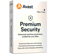 _Nový Avast Premium Security pre MAC 1 zariadenie na 12 měsíců