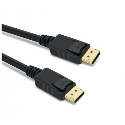 Kábel PREMIUMCORD DisplayPort 1.4 pripojovacie káble M/M, pozlátené konektory, 1,5 m