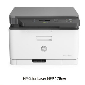HP Color Laser 178NW (A4,18/4 ppm, USB 2.0, Ethernet, Wi-Fi, Print/Scan/Copy) - Rozbaleno, nepoužito