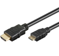 PremiumCord kabel 4K HDMI A - HDMI mini C, 1m