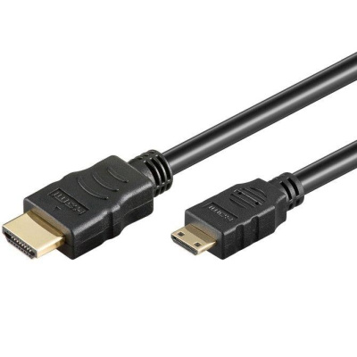 PremiumCord kabel 4K HDMI A - HDMI mini C, 1m