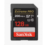 Karta SanDisk SDXC 128 GB Extreme PRO (200 MB/s triedy 10, UHS-I U3 V30)