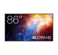 Optoma FPD N3861K 86" -  4K UHD / Android 11 / 450 nits / 4GB RAM / 32GB ROM / 2x 10W speaker