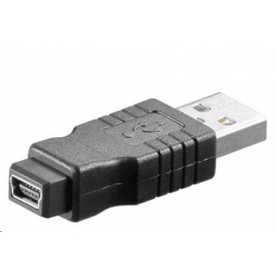 PREMIUMCORD Redukcia USB 2.0 A - MINI-B 5 PIN (M/F)