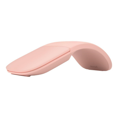Microsoft Arc Mouse Bluetooth IT/PL/PT/ES Hdwr Soft Pink