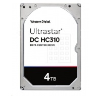 Western Digital Ultrastar® HDD 4TB (HUS726T4TALA6L4) DC HC310 3.5in 26.1MM 256MB 7200RPM SATA 512N SE (GOLD WD4002FYYZ)