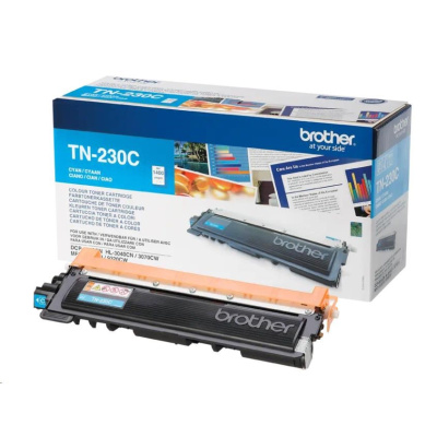 BROTHER Toner TN-230C azurový pro HL-3040CN/3070CW, MFC-9120CN/8320CW