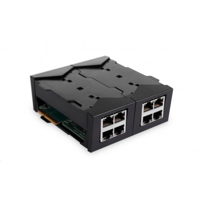 Modul Turris MOX E (Super Ethernet) - 8x LAN port, priechodný (krabicová verzia)