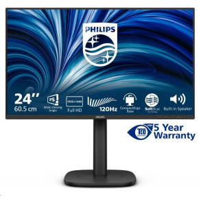 Philips MT 23,8" 24B2N3200J - 1920x1080,IPS,120Hz,D-Sub,HDMI,DP,USBhub,Repro,Pivot Philips MT 23,8" 24B2N3200J - 1920x1080,IPS,120Hz,D-Sub,HDMI,DP,USBhub,Repro,Pivot