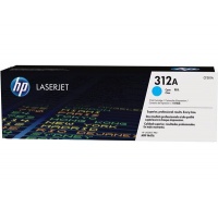 HP 312A Cyan LJ Toner Cart, CF381A (2,700 pages)