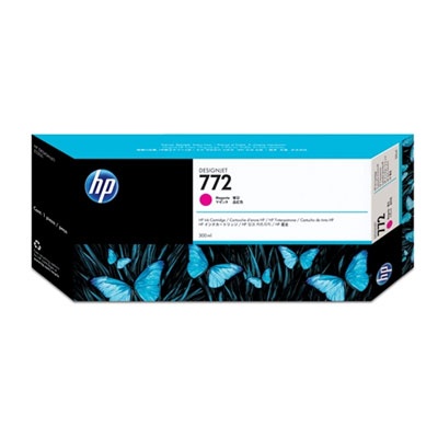 HP 772 Magenta DJ Ink Cart, 300 ml, CN629A