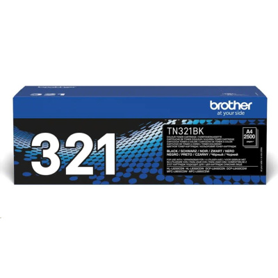 BROTHER Toner TN-321BK Laser Supplies - 2500stran - pro DCP-L8450CDW