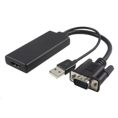 PREMIUMCORD elektronický prevodník VGA+audio na HDMI