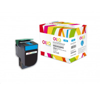 OWA Armor toner pre LEXMARK C540, 543, 544, 546, X543, X544, X546, X548, 2000 strán, C540H1CG, modrá/cyan