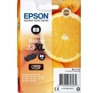 Čierny atrament EPSON v jednom balení "Orange" Photo Black 33XL Claria Premium Ink