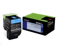 LEXMARK Cyan toner 802SC pre CX310/410/510 z programu Lexmark Return (2 000 strán)