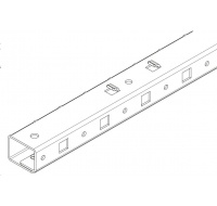 TRITON Vystužovací prvok vertikálnych koľajníc pre skrinky RTA 42U, zvyšuje nosnosť až do 1500 kg