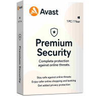 _Predĺženie programu Avast Premium Security pre Windows 1 zariadenie na 12 měsíců