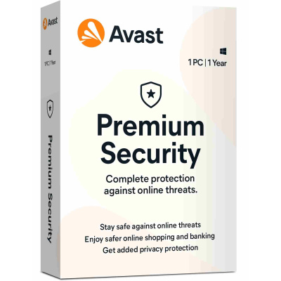 _Predĺženie programu Avast Premium Security pre Windows 1 zariadenie na 12 měsíců