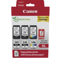 Canon CARTRIDGE PG-545XLx2/CL-546XL MULTI pro PIXMA TR455x, MG2x50, MG255xS, TS205, TS305, TS335x