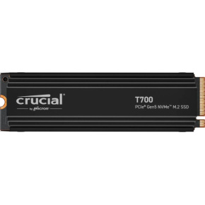 CRUCIAL SSD 4TB T700, M.2 2280, PCIe Gen5x4, R:12400/W:11800MB/s, Heatsink