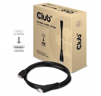 Kábel Club3D Mini HDMI na HDMI 2.0 4K60Hz UHD, (M/M), 1m