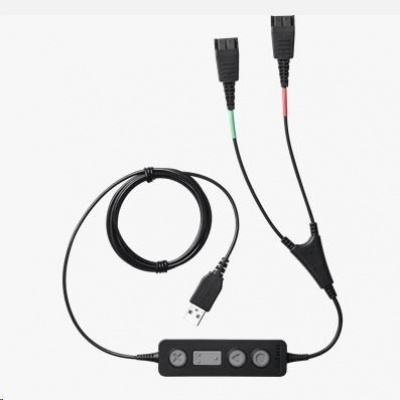 Jabra Link 265 USB enabler 2x QD na USB, Plug & Play