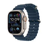 APPLE Watch Ultra 2 GPS + Cellular, 49mm Titanium Case with Blue Ocean Band