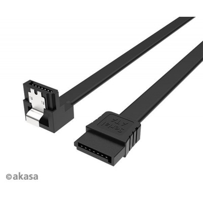 Kábel AKASA SATA3, obdĺžnikový, 100 cm