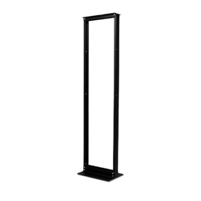 APC NetShelter 2 Post Rack 45U #12-24 závitové otvory čierna
