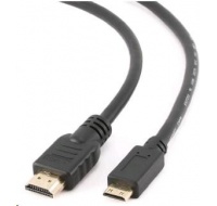 GEMBIRD HDMI na HDMI mini 1,8 m kábel (v1.4, pozlátené kontakty, tienené)