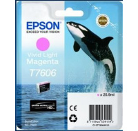 Atramentová tyčinka EPSON ULTRACHROME HD "Scythe" - Vivid Light Magenta - T7606 (25,9 ml)