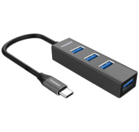 PREMIUMCORD 5G SuperSpeed USB Hub typ C na 4x USB 3.2 Gen 1