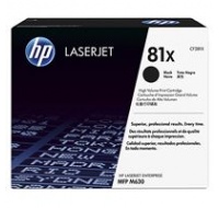 HP 81X Black LJ Toner Cart, High Yield, CF281X (25,000 pages)